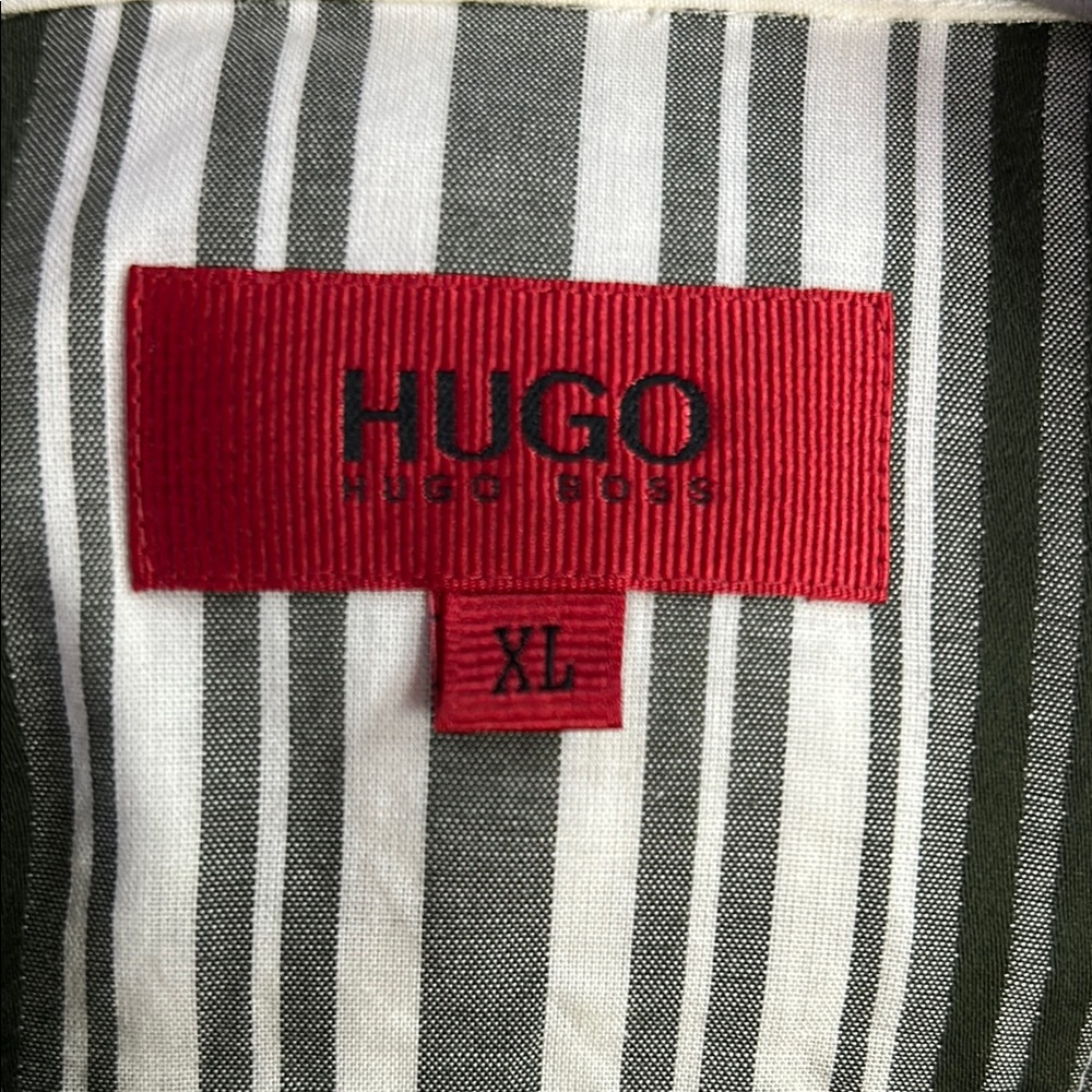 HUGO Striped Button-Up Shirt - Picture 2 of 4